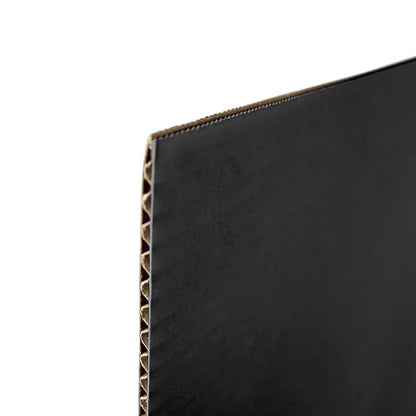 Flipside Products 18”x 48” Black Study Carrel, Privacy Boards, Student Privacy and Focus Booth for The Classroom, Desk Divider Cubby for Tests, Made in USA - 12 Pack