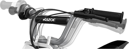 Razor MX400 Dirt Rocket Electric Bike for Kids Ages 8+, 140 lb Max Weight, Black – 24V Battery, Up to 14 Mph, 30-Min Ride Time on High Speed, Twist-Grip Throttle, Spoked Wheels w/ 12” Pneumatic Tires