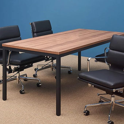 BAST BOARD 30x59 Inches - Brown Minimalist Desk for Home Office or Gaming