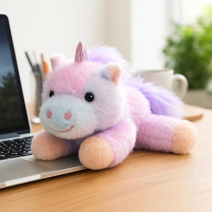 Adorable Unicorn Stuffed Animal Purple Rainbow Unicorn Soft Plush Toy Cute Birthday Gifts for Boys Girls Kids Toddlers