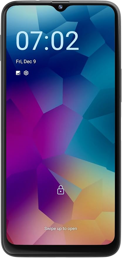 POZZI NEO 1, Unlocked Android Cell Phone for Kids and Seniors, 6.57 inch HD+ Display, 4GB RAM + 64GB, 5000mAh Battery, Dual SIM 4G LTE Smartphone, 16MP Triple AI Camera, Black, T-Mobile
