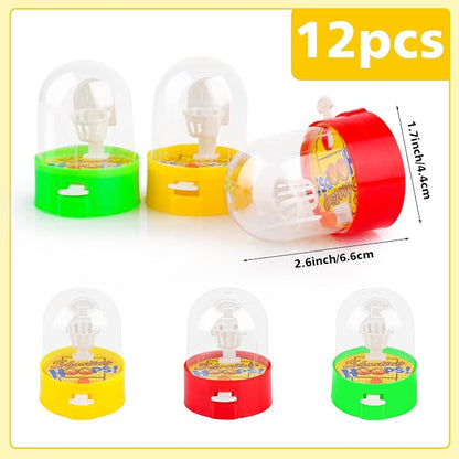 Mini Basketball Games 12pcs Finger Basketball Shooting Games Basketball Party Supplies