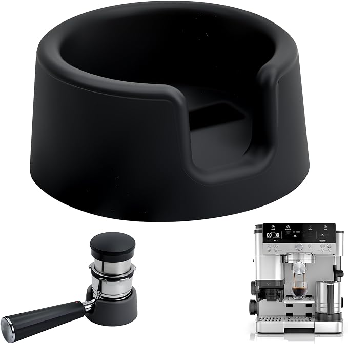 Portafilter Holder for Ninja Espresso Machine, Espresso Tamping Station | for Ninja Luxe Cafe ES601 ES701, Silicone Coffee Tamper Base, Non-Slip, Stable Tamping Support, Protect Countertop