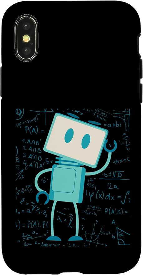 Artificial Intelligence Robot Futuristic AI Robotic Engineer Case for iPhone X/XS