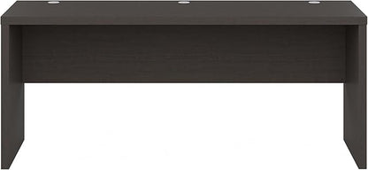 Bush Business Furniture Echo Computer Desk, 72W, Charcoal Maple