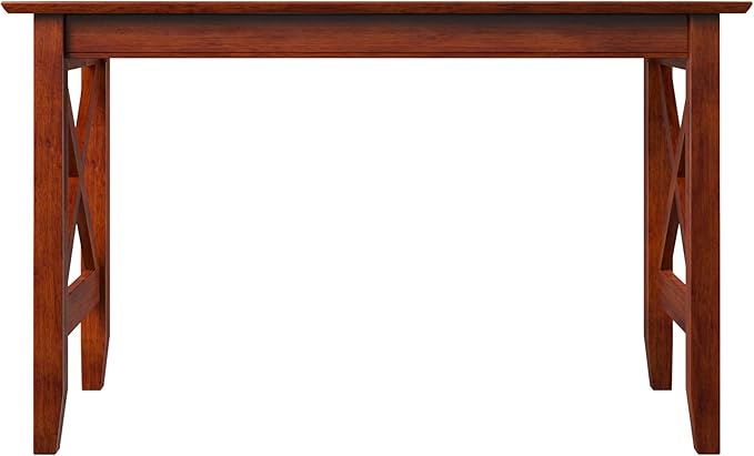 Multi-Purpose Desk, Writing Desk, Craft Table, Work Table, Computer Desk, Solid Wood, Brown