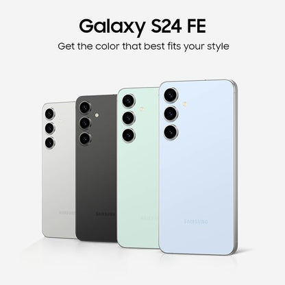 Samsung Galaxy S24 FE, 128GB, Gray - Locked to T-Mobile (Renewed)