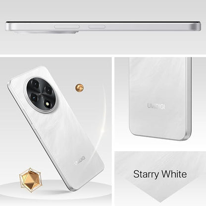 UMIDIGI G100 Unlocked Cell Phone Android 14, 6.9" HD+ 120Hz,Octa-core 12GB +128GB Expand 1TB,GPS Unlocked Smartphone,6000mAh,50MP Triple Camera,Dual 4G LTE Phone, NFC,AI Face Unlock,OTG,White