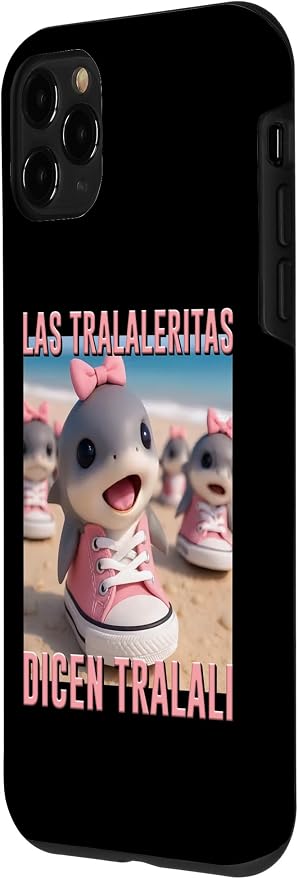 Trendy Internet Meme Tralaleritas Dicen Tralali AI Generated Case for iPhone 11 Pro