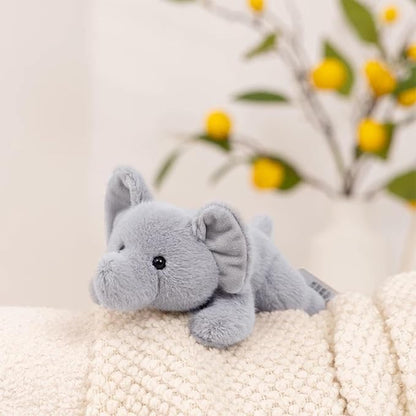 PEACH CAT Elephant Stuffed Animal Cute Plushies Small Plush Toys Birthday Gifts for Girls Boys Kids