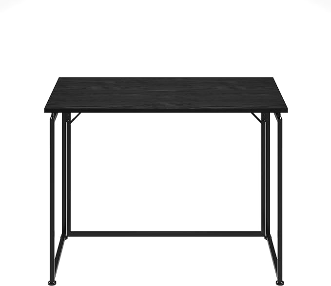 Techni Mobili Space Saving Folding Desk, Black