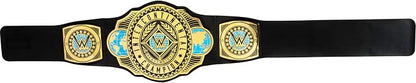 Mattel WWE Championship Title, Intercontinental Champion, Kid-Sized Belt Accessory for Role-Play & Costumes, 3+ feet Long with One-Time Adjustment