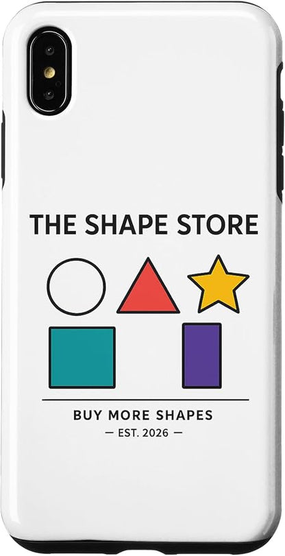 The Shape Store Funny Viral Meme from 2026 AI Humor Case for iPhone Xs Max