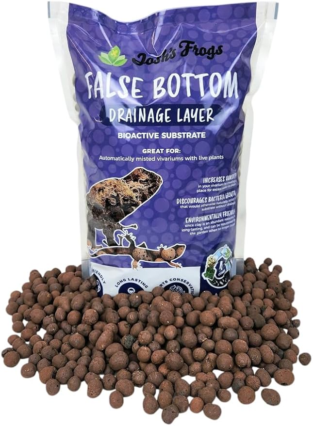 Josh's Frogs False Bottom - LECA Expanded Clay Pebbles (4 Quarts)