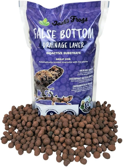 Josh's Frogs False Bottom - LECA Expanded Clay Pebbles (4 Quarts)