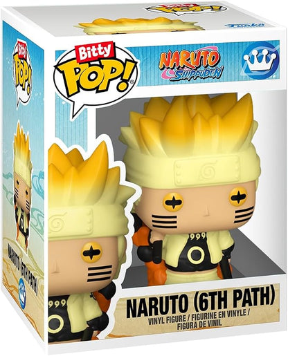 Funko Pop! Bitty: Naruto Shippuden - Kakashi, Sakura, Sasuke, and Chase Mini Figure - 0.9 Inch (2.2 Cm) - Anime Collectable - Gift Idea - Stackable Display Shelf Included