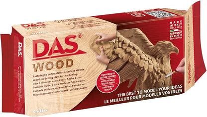 DAS Modeling Clay Air Hardening, Wood, 350g