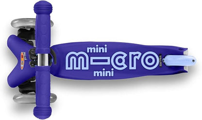 Micro Kickboard | Mini Kids Scooter for Ages 2-5 | Children up to 110 lbs | 3 Wheel Lean-to-Steer Design | Adjustable T Bar | Smooth Ride PU Wheels | Swiss Design