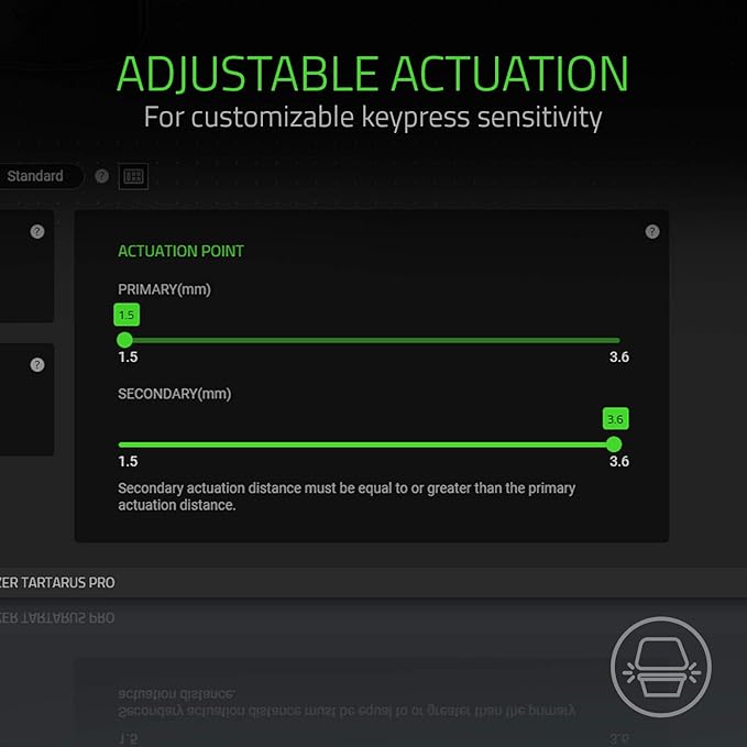 Razer Tartarus Pro Gaming Keypad: Analog-Optical Key Switches - Rapid Trigger - Adjustable Actuation - 32 Programmable Keys - Customizable Macros - Chroma RGB Lighting - Classic Black | Rapid Trigger, Adjustable Actuation, 32 Programmable Keys, Customi...
