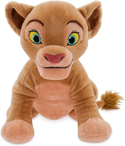 Disney Store Official Nala Medium Soft Toy for Kids, Cuddly Character with Fuzzy Texture and Embroidered Details, Furry Tail Tuft, Disney Plushy Suitable for All Ages