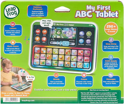 LeapFrog My First ABC Tablet Toddler Learning Toy