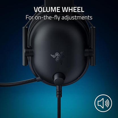 Razer BlackShark V2 X Wired PlayStation Gaming Headset, Black | 50mm Drivers, Cardioid Mic, Lightweight, Comfortable Noise Isolating Earcups, For PS5, Xbox Series X, PC, Switch, 3.5 mm Jack