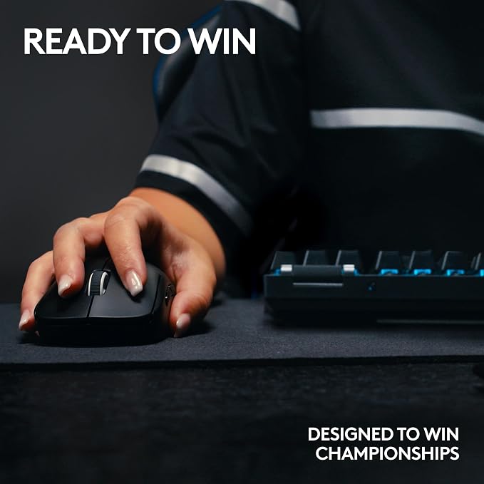 Logitech G PRO X TKL Lightspeed Wireless Gaming Keyboard (Tactile) - White | Lightspeed wireless, Ultra-Portable Tenkeyless Design, LIGHTSYNC RGB, PBT keycaps, Tactile Switches