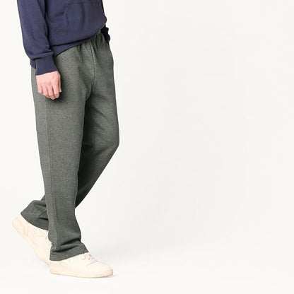 Amazon Essentials Men's Relaxed Straight Leg Fleece Open Bottom Sweatpant (Available in Big & Tall)