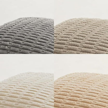 Fancy Homi 4 Packs Decorative Throw Pillow Covers for Living Room Couch Bed, Modern Farmhouse Boho Home Décor Accent Cushion Case, 28" x 28", Neutral