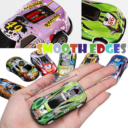Speedy Panther 36 Pack Pull Back Toy Cars Bulk, Mini Race Car Party Favors for Kids, Goodie Bag Fillers for Boys and Girls, Prizes for Carnival Games Classrooms Rewards