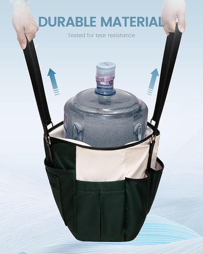 LOVEVOOK 17 Inch Laptop Tote Bag for Women Work, Teacher Tote Bag Nurse Bag, Large Purse Handbag With Trolley Sleeve & Large Cup Holder