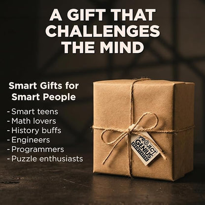 True Genius: Viking Forge - 3 Cast Metal Brainteaser Puzzles, Disentanglement Puzzle, Difficulty Level 3-5, Project Genius, Ages 8+