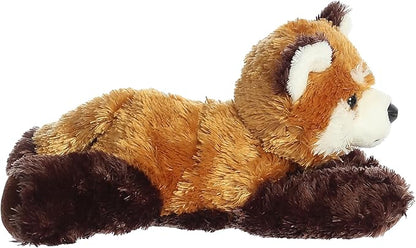 Aurora® Adorable Mini Flopsie™ Red Panda Stuffed Animal - Mini Companions Ready for Playful Adventures - for Kids All Ages, Toddlers, Adults, and Families - Orange 8 Inches