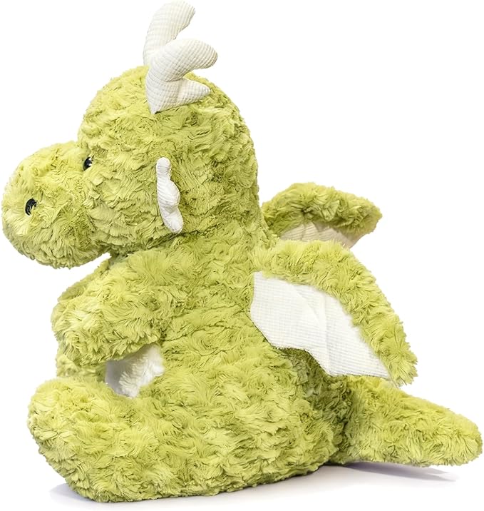 SUSULF Little Flying Dragon - Cute Stuffed Animal Plush Toy - Adorable Soft Dragons Toy Plushies and Gifts - Perfect Present for Kids (Green,16.53in/42cm)