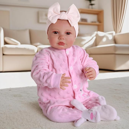 BABESIDE Reborn Baby Dolls - 20-inch Cute Soft Vinyl Realistic Baby Doll Real Life Baby Dolls with Complete Accessories Perfect for Cuddling, Playtime, and Gift Giving