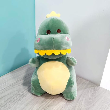 Dinosaur Stuffed Animal,12“ Cute Stuffed Dinosaur Plush Soft Dino Plushie Toys for Boys Girls Baby Kids (Green)