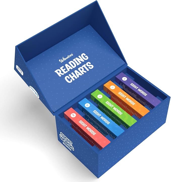 Skillmatics Flash Cards - 500 Sight Words for Preschool (Pre-K), Kindergarten, 1st, 2nd, 3rd Grade Gifts, Includes The Dolch & Fry Word List & 6 Unique Games