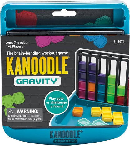 Educational Insights Kanoodle Gravity - 3D Brain Teaser Puzzles for Kids, Spatial Puzzle Games for Adults, Teens and Kids, Problem Solving Toys and Logic Puzzles, Single Player Games