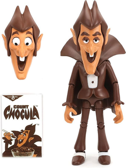 Jada Toys General Mills 6" Count Chocula Action Figure, Toys for Kids and Adults