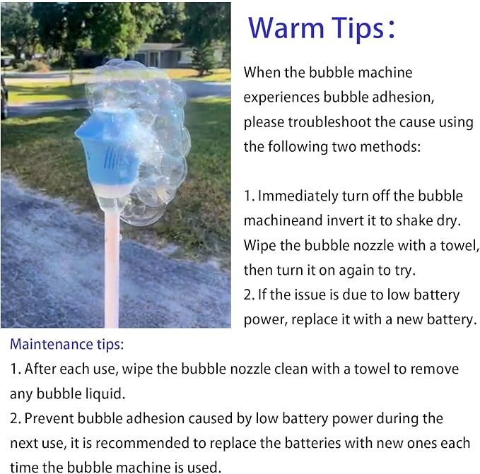 AIERSA Bubble Machine Automatic,Height 47 Inches Vertical Bubble Machine for Parties, Outdoor Battery Bubble Maker with Lights,Bubble Blower Machine for Wedding Kids Toddlers Birthday Party