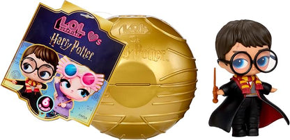 LOL Surprise Loves Harry Potter Tots – Golden Snitch Ball, Play & Display, 7 Total Surprises – Collect All 6!