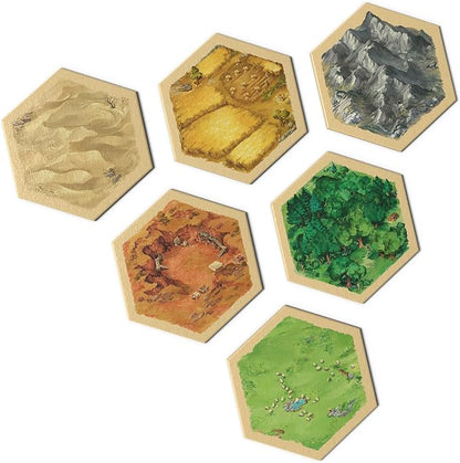 CATAN Board Game (6th Edition) Trade, Build & Settle in the Classic Strategy Game for Family, Kids & Adults, Ages 10+, 3-4 Players, 60-90 Min Playtime