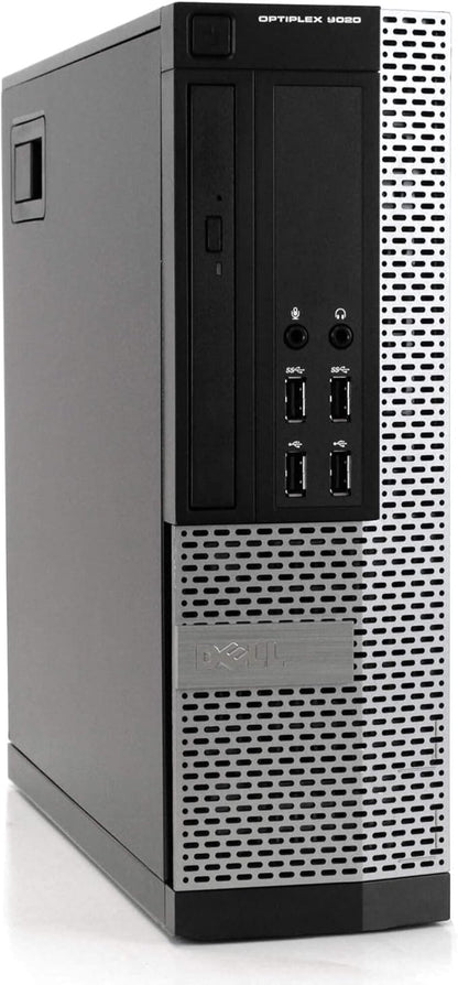 Dell Optiplex 9020 Desktop Computer PC, Intel Quad-Core i5, 500GB HDD Storage, 8GB DDR3 RAM, WiFi, 20 in Monitor, RGB Productivity Bundle, Windows 11 Pro (Renewed)