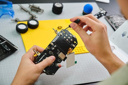 CircuitMess Wheelson 2.0 DIY AI Self-Driving Car Kit | Build & Code Your Own Autonomous Robot | Educational STEM Gift for Ages 11+