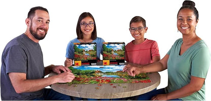 RoseArt - Kodak Premium - Hunsett Mill and The River Ant, Norfolk, England - 1000 Piece Jigsaw Puzzle for Adults