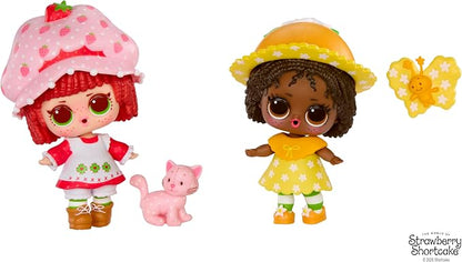 LOL Surprise Loves The World of Strawberry Shortcake Tots with Scented Dolls, Pets, and Transforming Strawberry House Playset – Gift for Kids Ages 4+