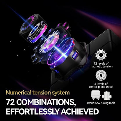 GAN 16 Maglev MAX Speed Cube 3x3 Magnetic, Power Stability Handfeel Max Professional Speedcube, Brain Teaser Puzzle Fidget Toy for Kids Adults, 2025 Pinnacle Flagship UV Version GAN16, 56mm