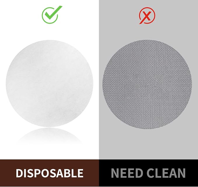1000 Pcs Coffee Paper Filter for Espresso Coffee Maker, 58 mm | Unbleached Espresso Filter Puck Screen Portafilter Paper, for Breville Barista, Mr. Coffee and Other Espresso Machine