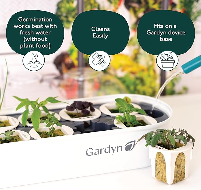 Gardyn Indoor Garden Nursery - Indoor Germination, Hydroponic Growing System - Seed Starter Tray Works with Gardyn Home Tower Gardens, Vertical Garden Planters & Microgreens Growing Kits