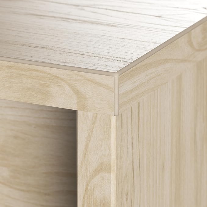 Bush Business Furniture Studio C Office Desk, Computer Table for Home or Professional Workspace, 72W x 30D, Natural Elm